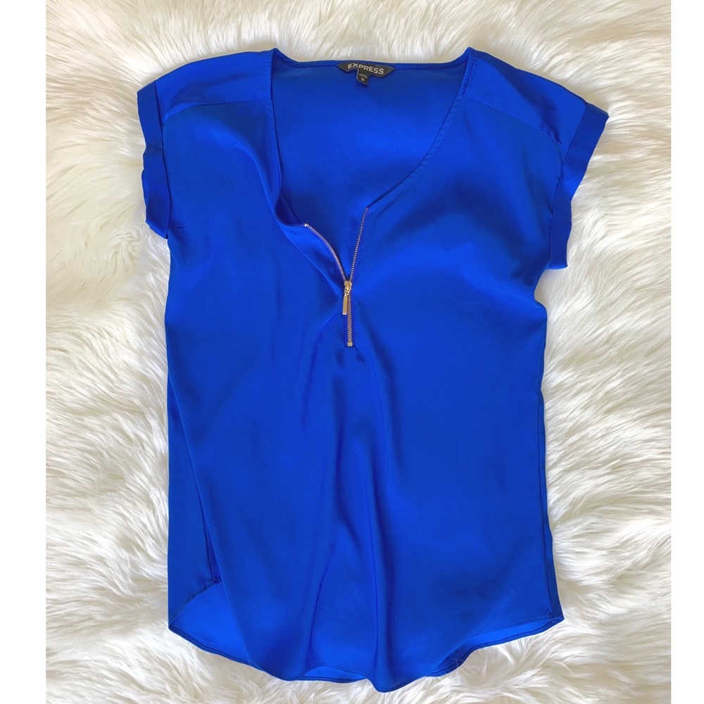 Express Blue Top